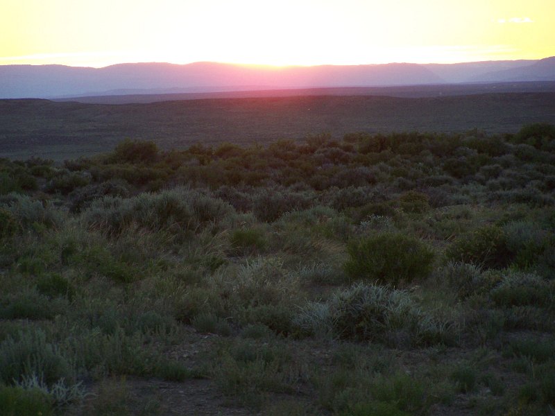 No 59 Blue Forrest Wood. End of another perfect day in big sky country. .JPG